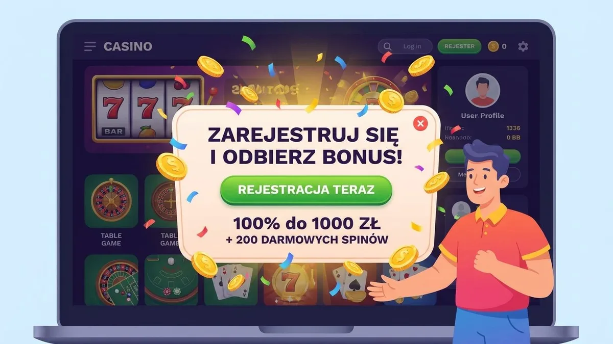 Rejestracja z bonusem